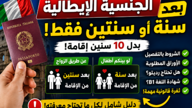الجنسية الإيطالية عن طريق الإقامة: الشروط والخطوات بالتفصيل للمقيمين في إيطاليا