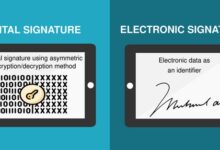 الفرق بين التوقيع الإلكتروني والتوقيع الرقمي في إيطاليا