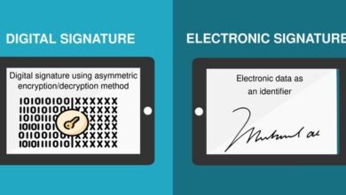 الفرق بين التوقيع الإلكتروني والتوقيع الرقمي في إيطاليا