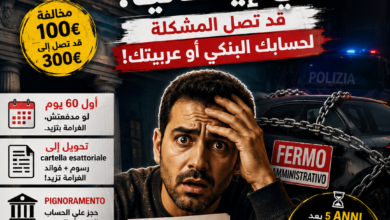 مخالفة Multa في إيطاليا: ماذا يحدث إذا لم تدفعها؟ وهل تسقط بعد 5 سنوات؟