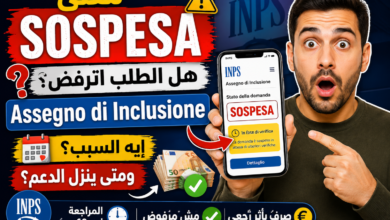 معنى Sospesa في Assegno di Inclusione: هل تم رفض الطلب؟ ومتى يتم صرف الدعم؟
