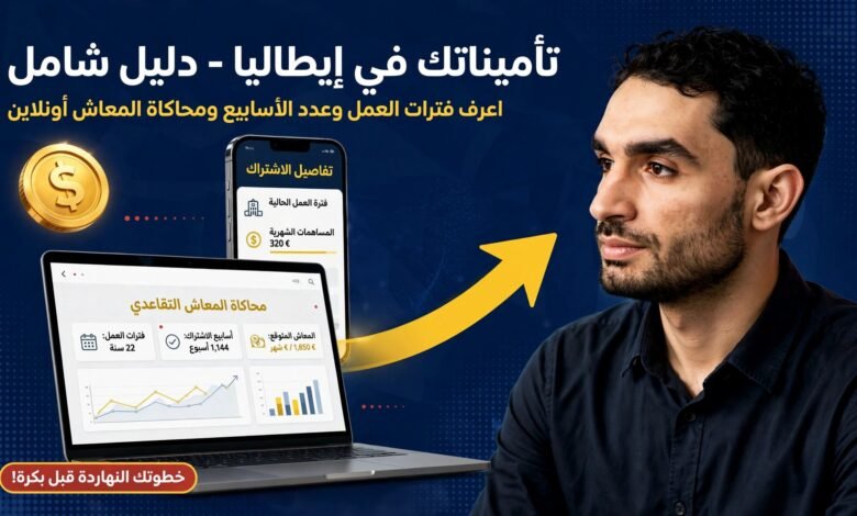 هل صاحب الشغل بيدفع لك التأمينات؟ اعرف اشتراكاتك ومعاشك المستقبلي من INPS 🇮🇹