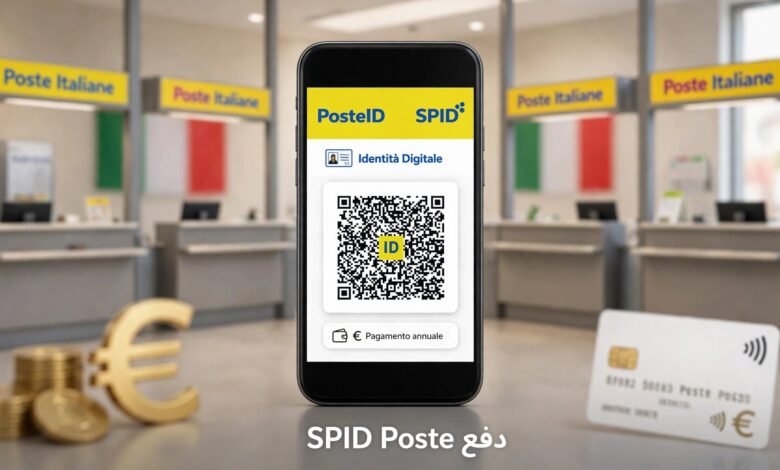 كيفية دفع رسوم SPID Poste