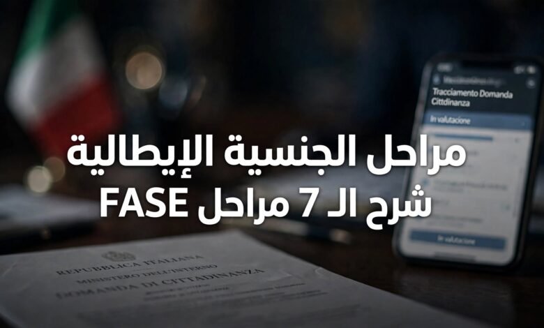 مراحل الجنسية الإيطالية: شرح الـ7 مراحل لطلب الجنسية بالإقامة