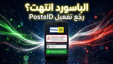 حل مشكلة انتهاء كلمة سر PosteID واستعادة تفعيل